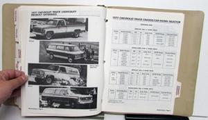 1977 Chevrolet Truck Values El Camino Pickup Blazer LUV Med Duty Suburban