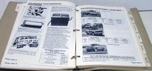 1978 Chevrolet Truck Dealer Salesmen Product Training Portfolio Data Pickup Van