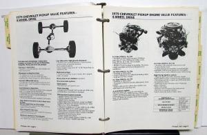 1979 Chevrolet Truck Dealer Salesmen Product Training Portfolio Data Pickup CK