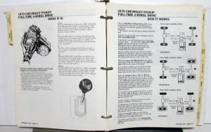 1979 Chevrolet Truck Dealer Salesmen Product Training Portfolio Data Pickup CK