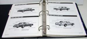 1986 Chevrolet Dealer Passenger Car Product Guide Album Camaro Corvette Caprice