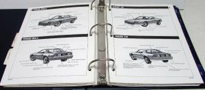1986 Chevrolet Dealer Passenger Car Product Guide Album Camaro Corvette Caprice