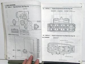 1993 Toyota Corolla Electrical Wiring Diagram Manual US & Canada