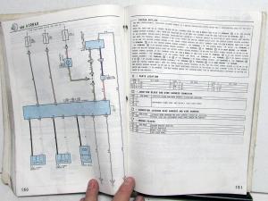 1993 Toyota Corolla Electrical Wiring Diagram Manual US & Canada