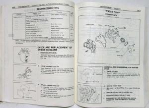 1983 Toyota Camry Service Shop Repair Manual & Electrical Wiring Diagram