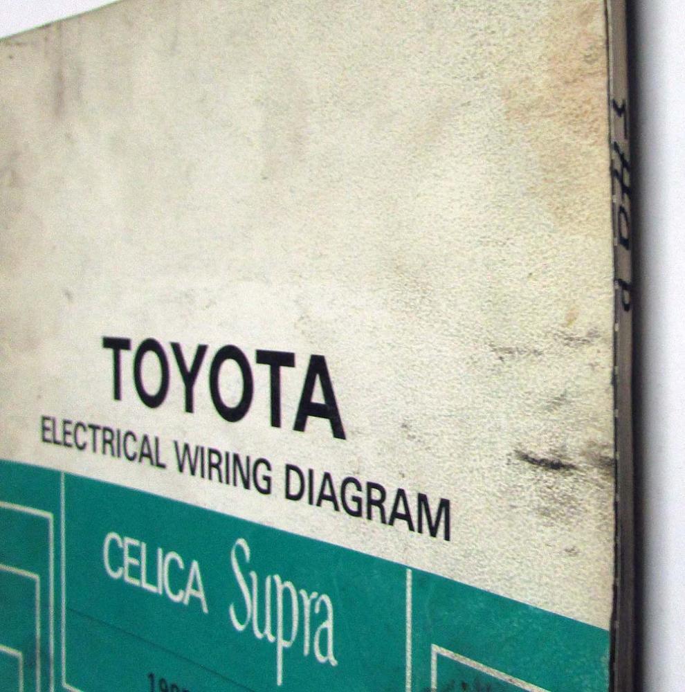 1986 Toyotum Celica Wiring Diagram