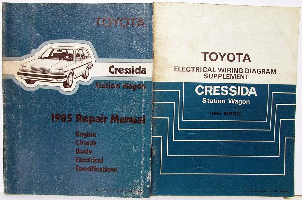 Repair manual toyota mx83 serial nine