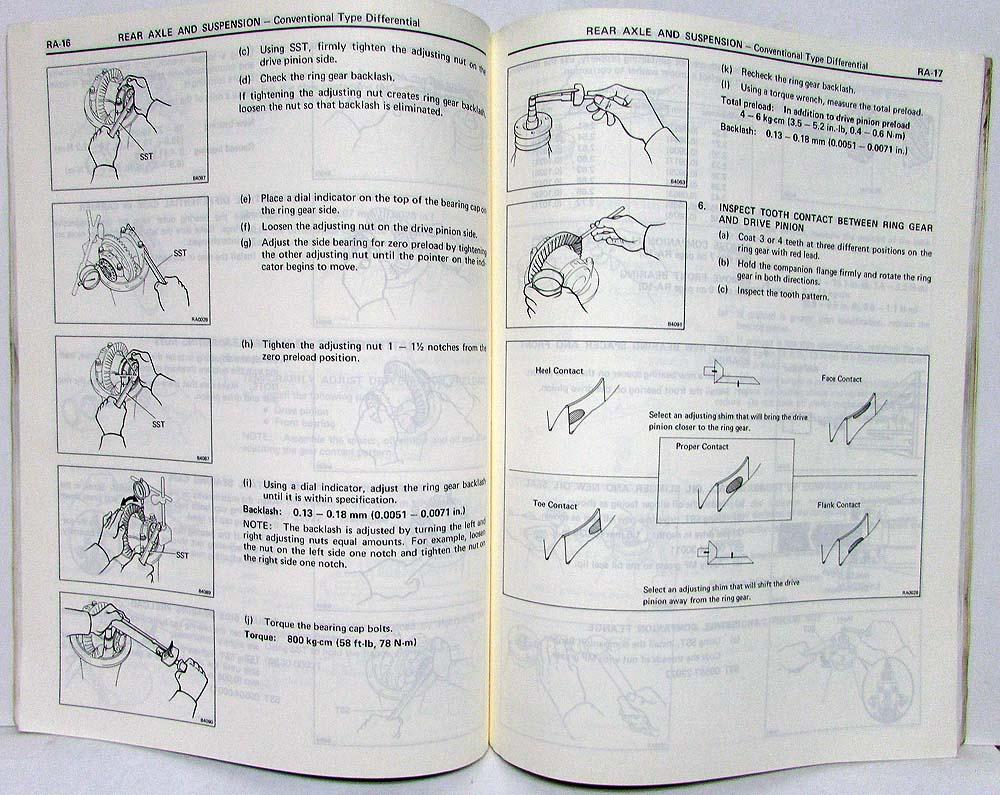 1985 Toyota Cressida Station Wagon Repair Manual & Electrical Wiring Diagram