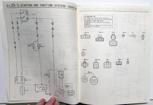 1984 Toyota Corolla FF Shop Repair Electrical Wiring Diagram Manual Original