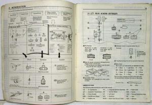 1986 Toyota Corolla FF Shop Repair Manual & Electrical Wiring Diagram Manual