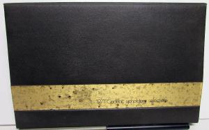 1971 Cadillac Dealer Album Upholstery Selections Fabric Eldorado De Ville Calais