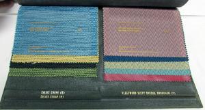 1971 Cadillac Dealer Album Upholstery Selections Fabric Eldorado De Ville Calais