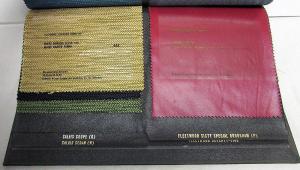 1971 Cadillac Dealer Album Upholstery Selections Fabric Eldorado De Ville Calais