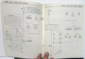 1983 Toyota Tercel Electrical Wiring Diagram Service Shop Manual Repair Original