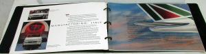 1988 Cadillac Allante Dealer Album Portfolio Features Options Specs Colors Rare