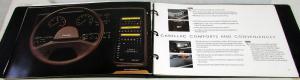 1988 Cadillac Allante Dealer Album Portfolio Features Options Specs Colors Rare