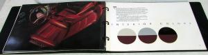 1988 Cadillac Allante Dealer Album Portfolio Features Options Specs Colors Rare