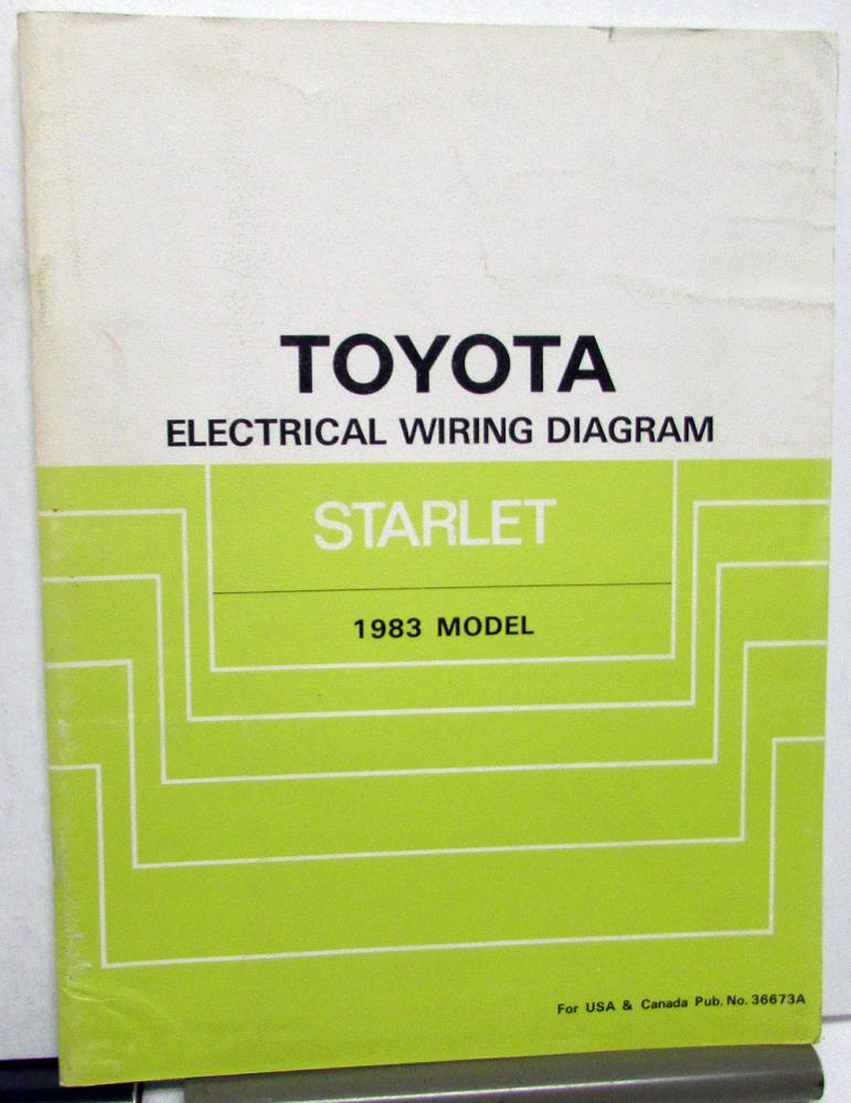 1997 TOYOTA STARLET REPAIR MANUAL PDF visual data 3