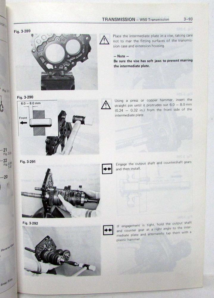 1978 Toyota Hi-Lux Service Shop Repair Manual Chassis & Body