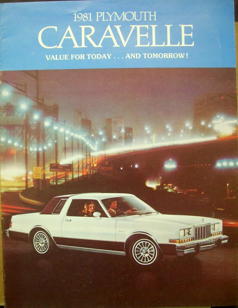 1981 Plymouth Caravelle Value for Today and Tomorrow CANADA Dealer Sale Brochure