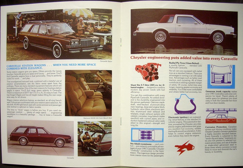 1981 Plymouth Caravelle Value for Today and Tomorrow CANADA Dealer Sale Brochure