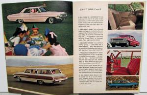 1964 Ford Mustang Falcon Fairlane Thunderbird Sales Brochure Rev 2 64 Original