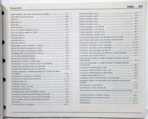 2016 Ford Focus Electrical Wiring Diagrams Manual