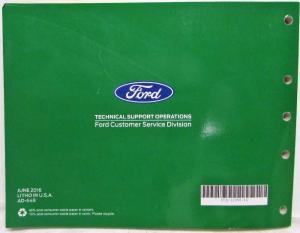 2016 Ford Focus Electrical Wiring Diagrams Manual