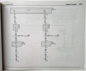 2016 Ford Focus Electric Electrical Wiring Diagrams Manual