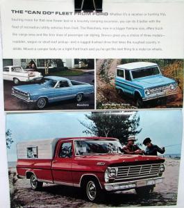 1967 Ford Cars Sales Brochure Catalog Specs Prices Cortina Mercury Lincoln Orig