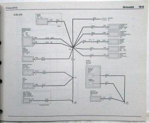 2016 Ford Focus RS Electrical Wiring Diagrams Manual