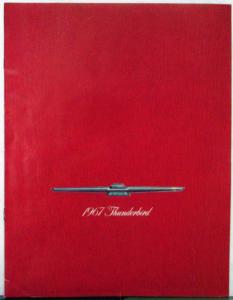 1967 Ford Thunderbird 2 & 4 Door Landau Hardtop Brochure ORIGINAL Small Version