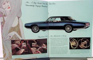 1967 Ford Thunderbird 2 & 4 Door Landau Hardtop Brochure ORIGINAL Small Version
