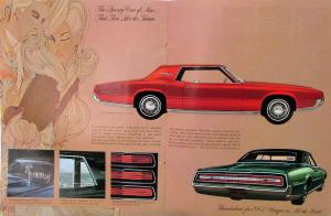 1967 Ford Thunderbird 2 & 4 Door Landau Hardtop Brochure ORIGINAL Small Version