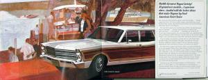 1967 Ford Fairlane Falcon Station Wagons Sales Brochure Original Rev Jan 67