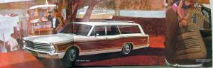 1967 Ford Fairlane Falcon Station Wagons Sales Brochure Original Rev Jan 67