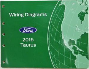 2016 Ford Taurus Interceptor Electrical Wiring Diagrams Manual