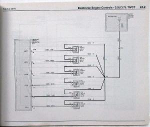 2016 Ford Taurus Interceptor Electrical Wiring Diagrams Manual