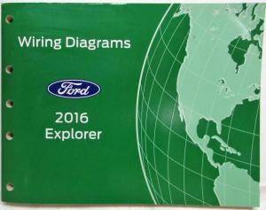 2016 Ford Explorer Electrical Wiring Diagrams Manual
