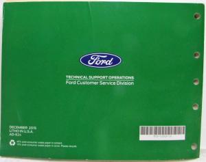 2016 Ford Explorer Electrical Wiring Diagrams Manual
