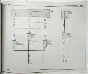 2016 Ford Escape Electrical Wiring Diagrams Manual