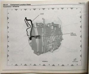 2017 Ford Edge Electrical Wiring Diagrams Manual