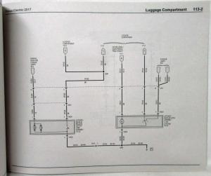 2017 Ford Focus Electric Electrical Wiring Diagrams Manual