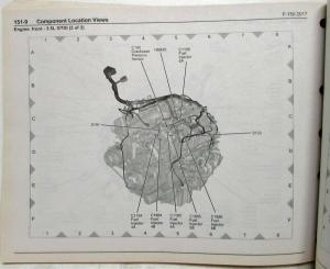 2017 Ford F-150 Pickup Raptor Electrical Wiring Diagrams Manual