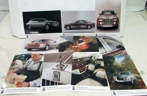 2003 Rolls Royce Phantom Press Kit Media Release Custom Box CD Photos Rare