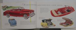 1951 Plymouth Concord Cambridge Cranbrook Dealer Sales Brochure ORIGINAL