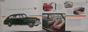 1951 Plymouth Concord Cambridge Cranbrook Dealer Sales Brochure ORIGINAL
