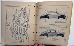 1940 Lincoln Zephyr Dealer Body Parts List Book Catalog Sedan Limo Coupe V12