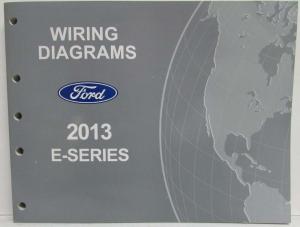 2013 Ford Econoline Club Wagon E-Series Electrical Wiring Diagrams Manual