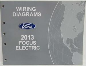 2013 Ford Focus Electric Electrical Wiring Diagrams Manual